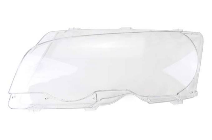 BMW Headlight Lens - Driver Side (Xenon) 63128382191